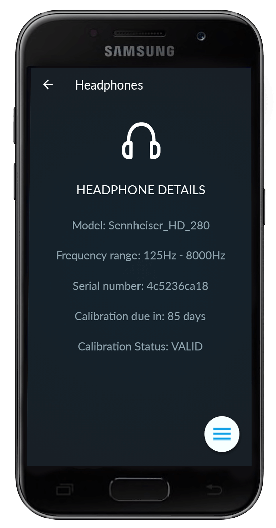 Calibration management for headphones